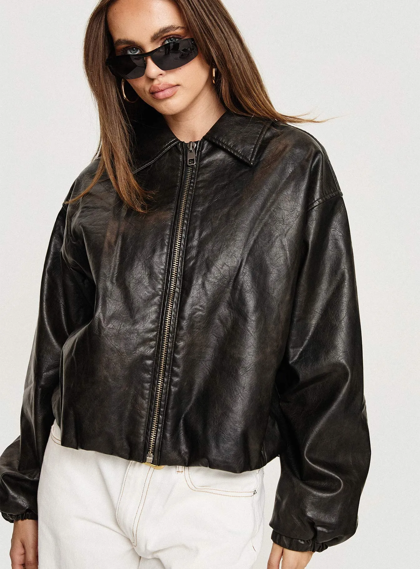 Nirvana Bomber Jacket Onyx