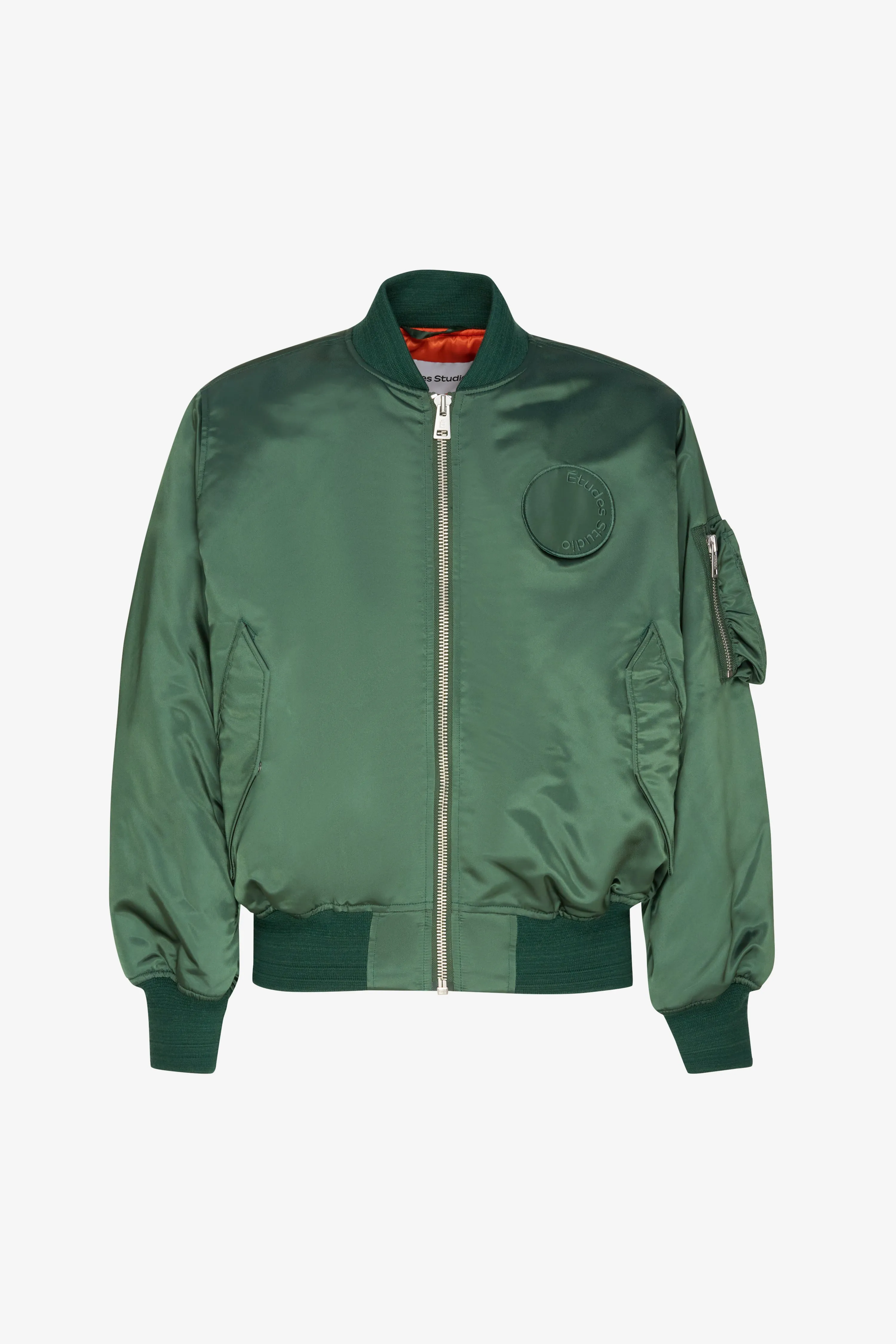 NYLON BOMBER JACKET GREEN