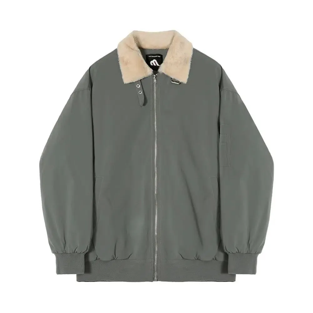 OH Sherpa Collar Casual Jacket