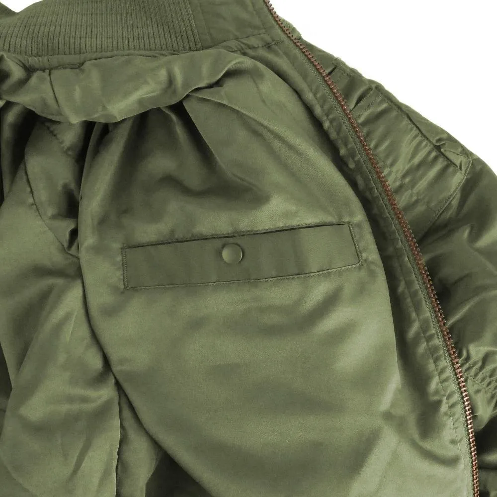 Olive Drab Tactical Flight Jacket