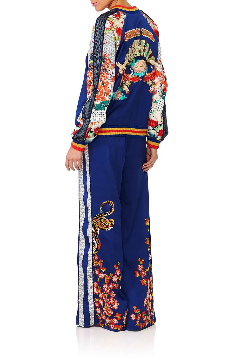 OVERSIZED BOMBER GEISHA GIRL