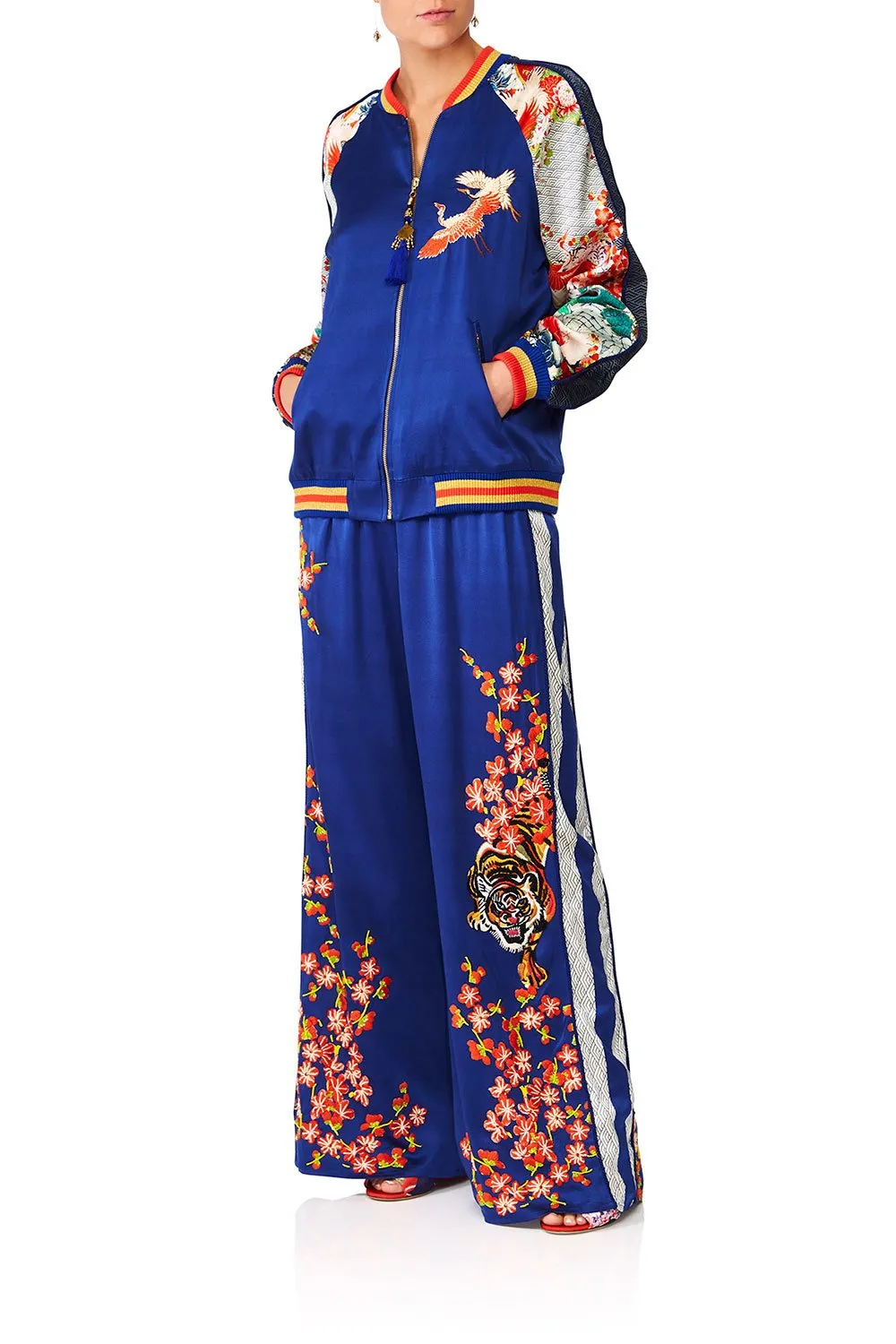 OVERSIZED BOMBER GEISHA GIRL