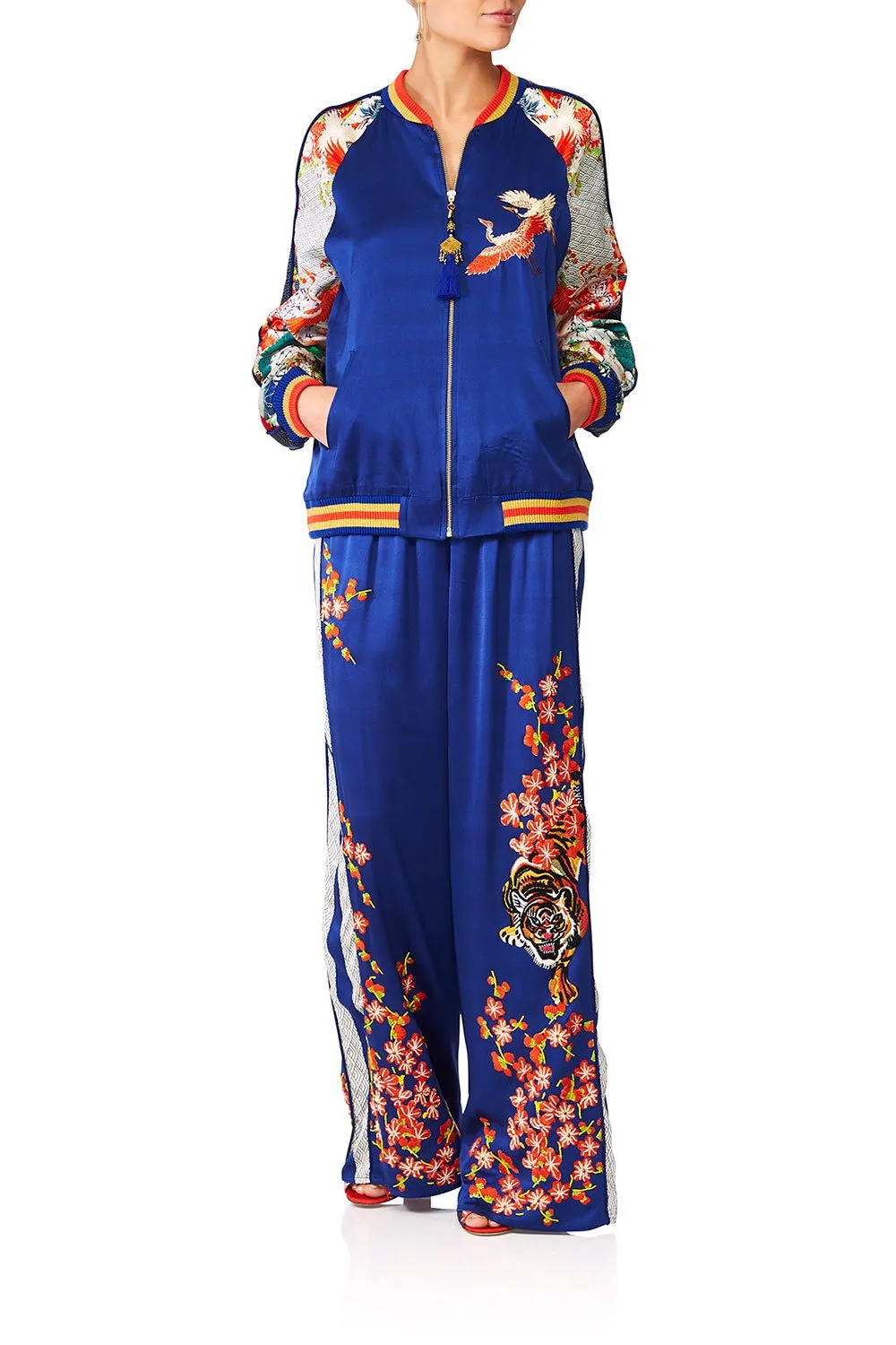 OVERSIZED BOMBER GEISHA GIRL