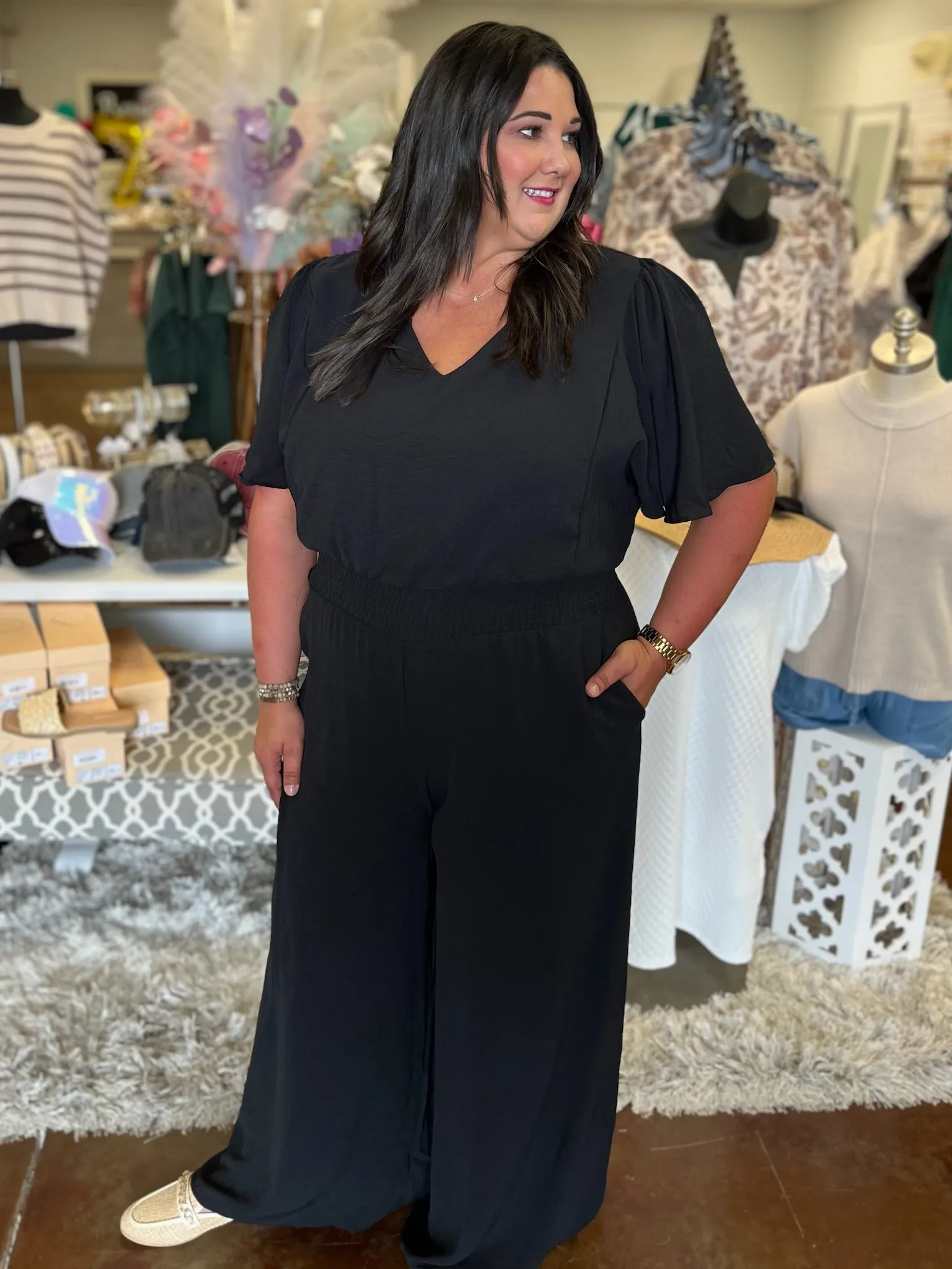 Playing Dress Up Jumpsuit - Plus