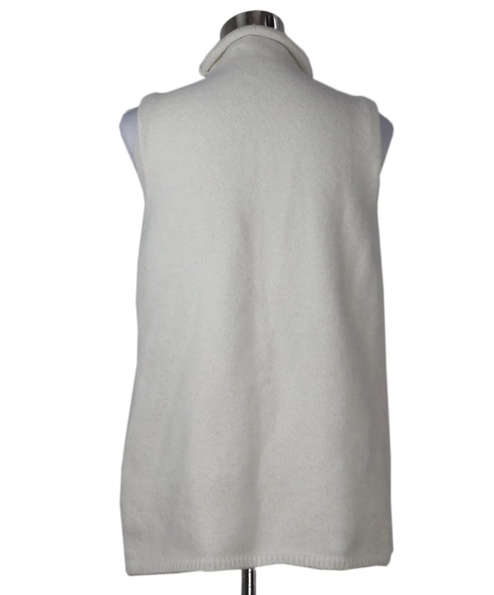 Proenza Schouler Ivory Sleeveless Turtleneck sz 6