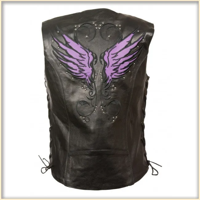 Purple Wing Women Vest