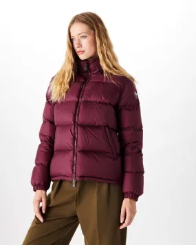 Quilted down jacket Aubergine Cardiff