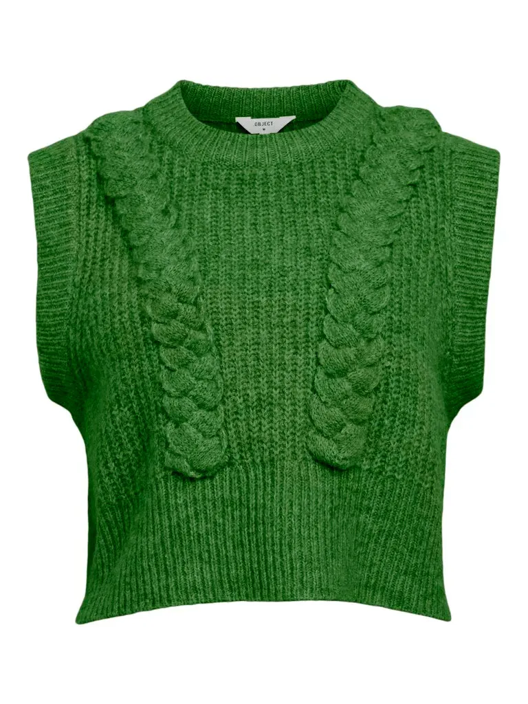 Runa Green Knitted Vest