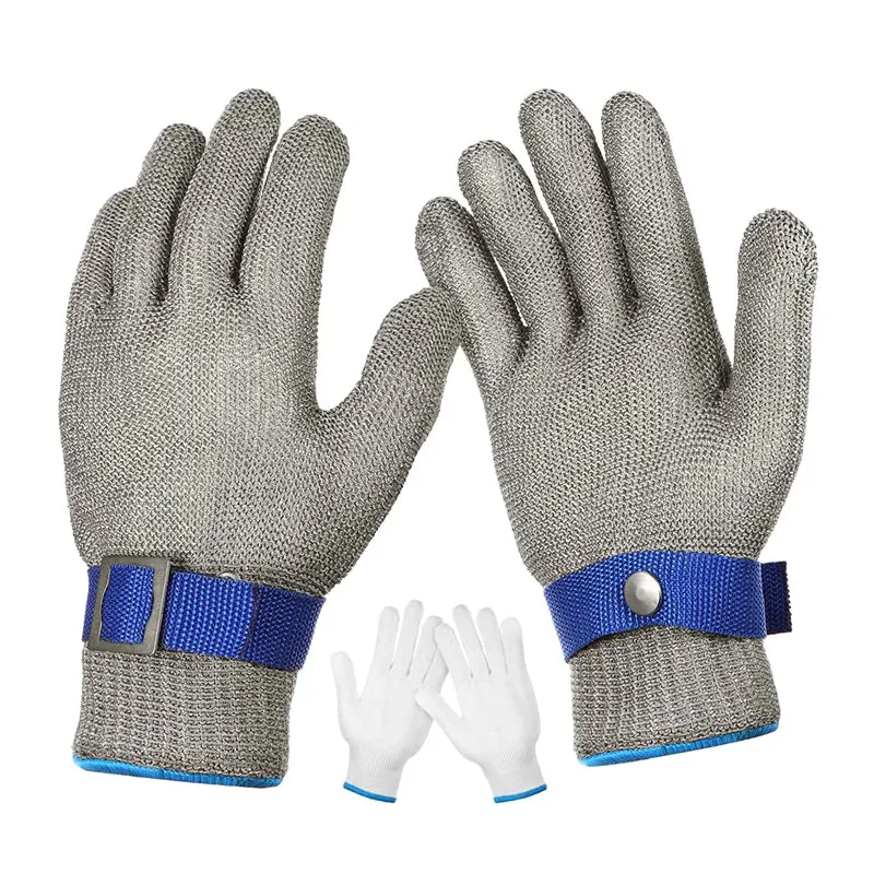 Saker Cut-Resistant Gloves Steel Wire