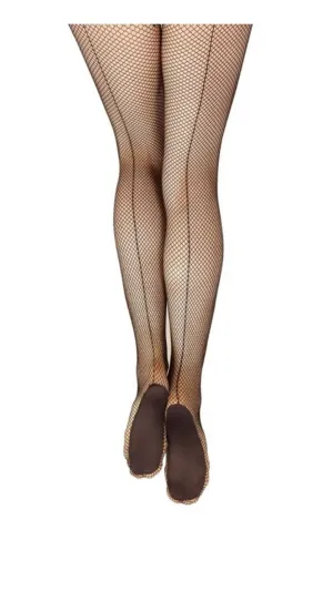 Seamed Fishnet Tights 3400