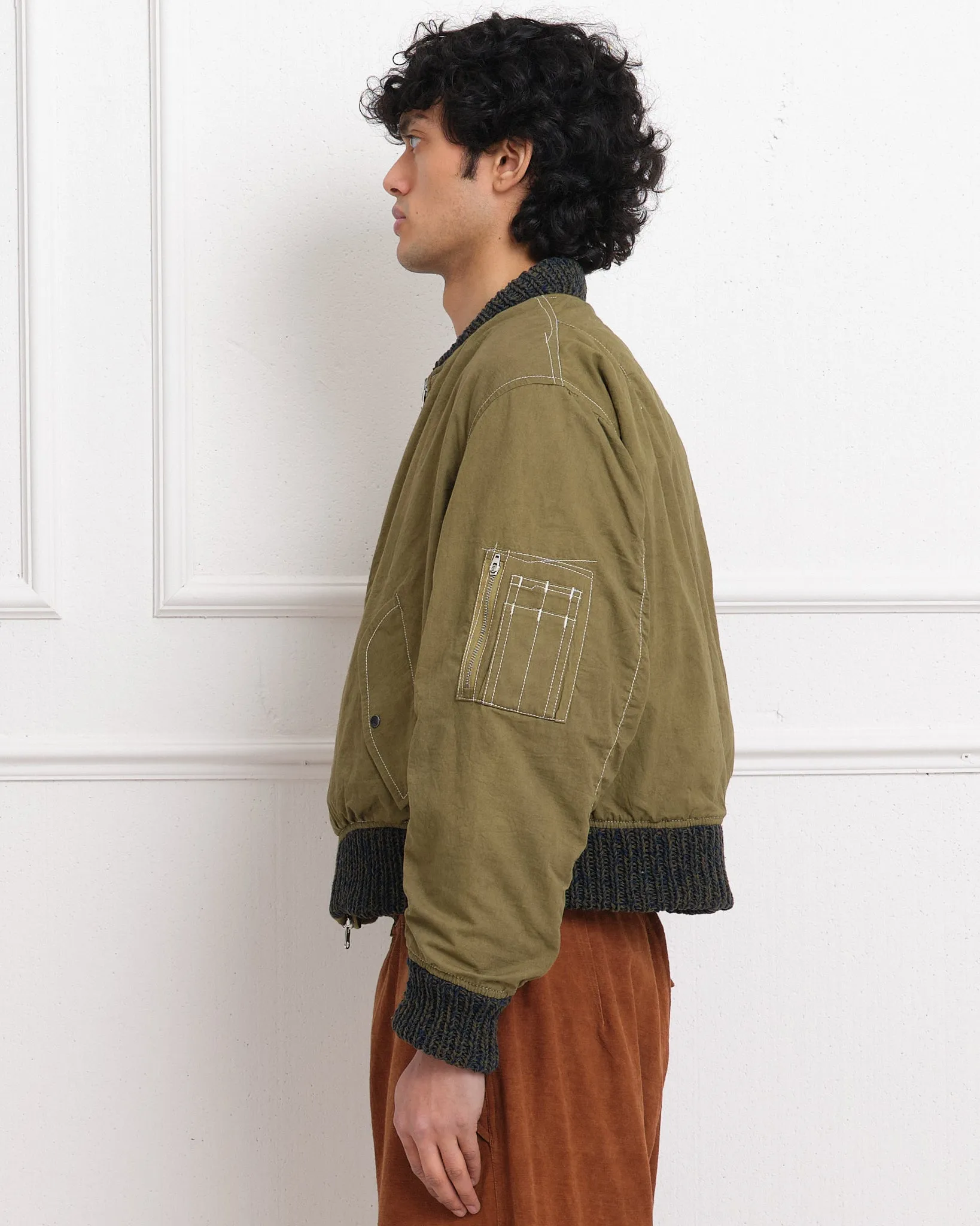 Seed Bomber - Olive Wonky-Wear