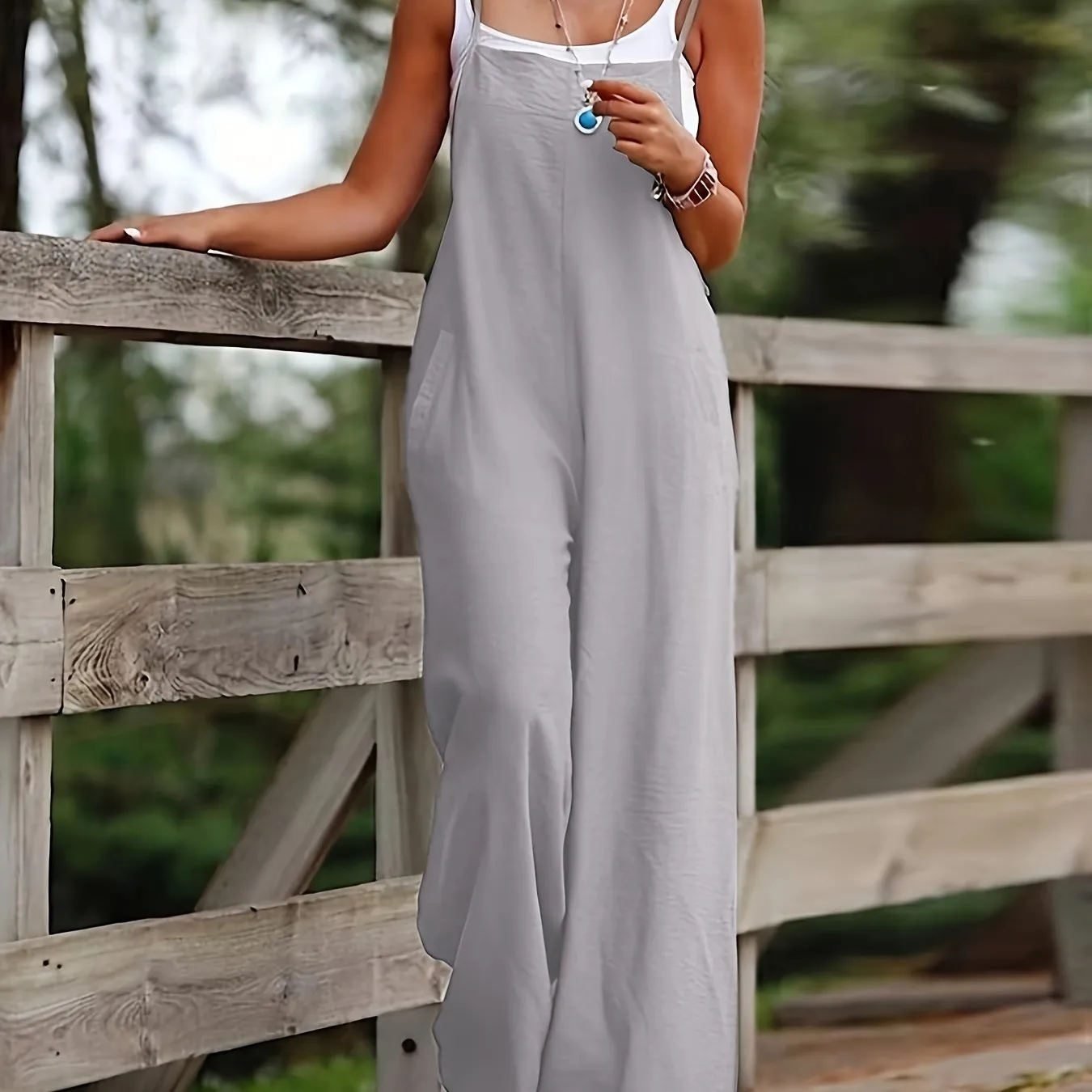 Sleek and Versatile Wide Leg Jumpsuit for Women