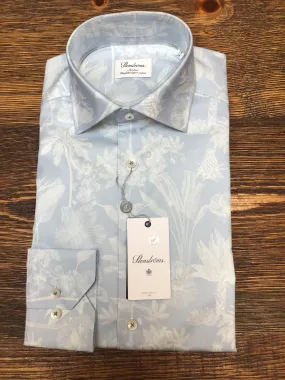 STENSTROMS Blue Plant Shirt