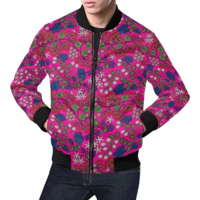 Takwakin Harvest Blush All Over Print Bomber Jacket for Men