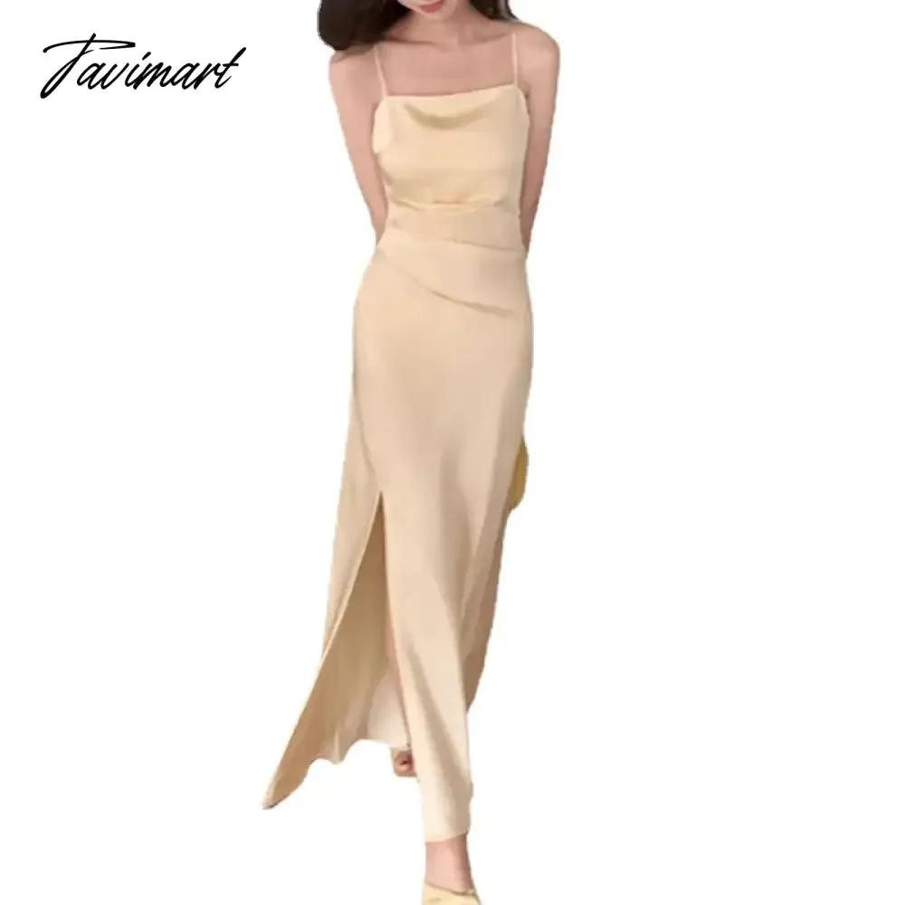 TAVIMART  -  Dresses Plus Size Women Clothing Luxury Birthday Dresses Prom Dress Women Bodycon  Vestido Luxo Long One Pieces Korean