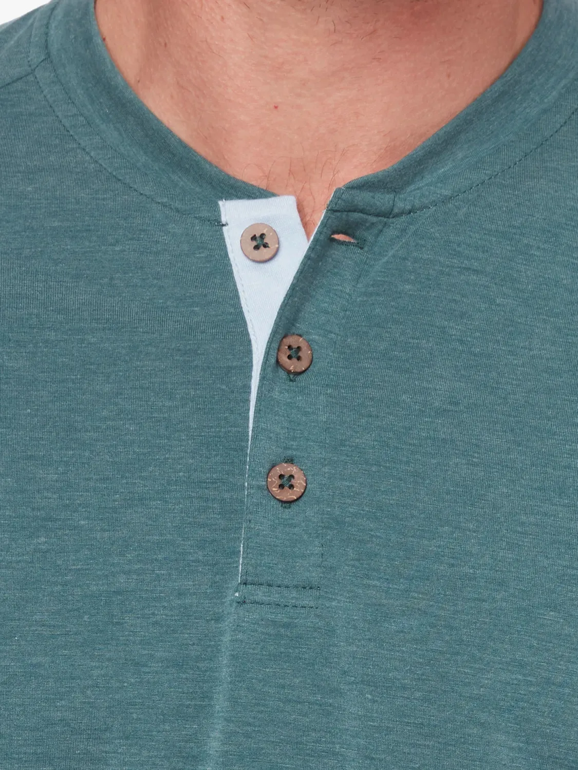 The SeaBreeze Henley | Seapine Green