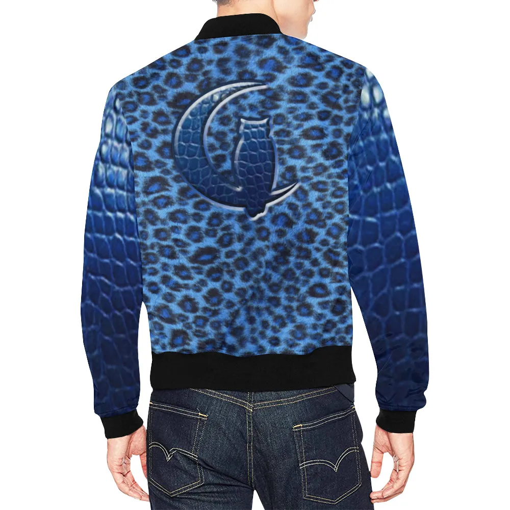 TIGER SKIN CROCO Bomber Jacket for Men