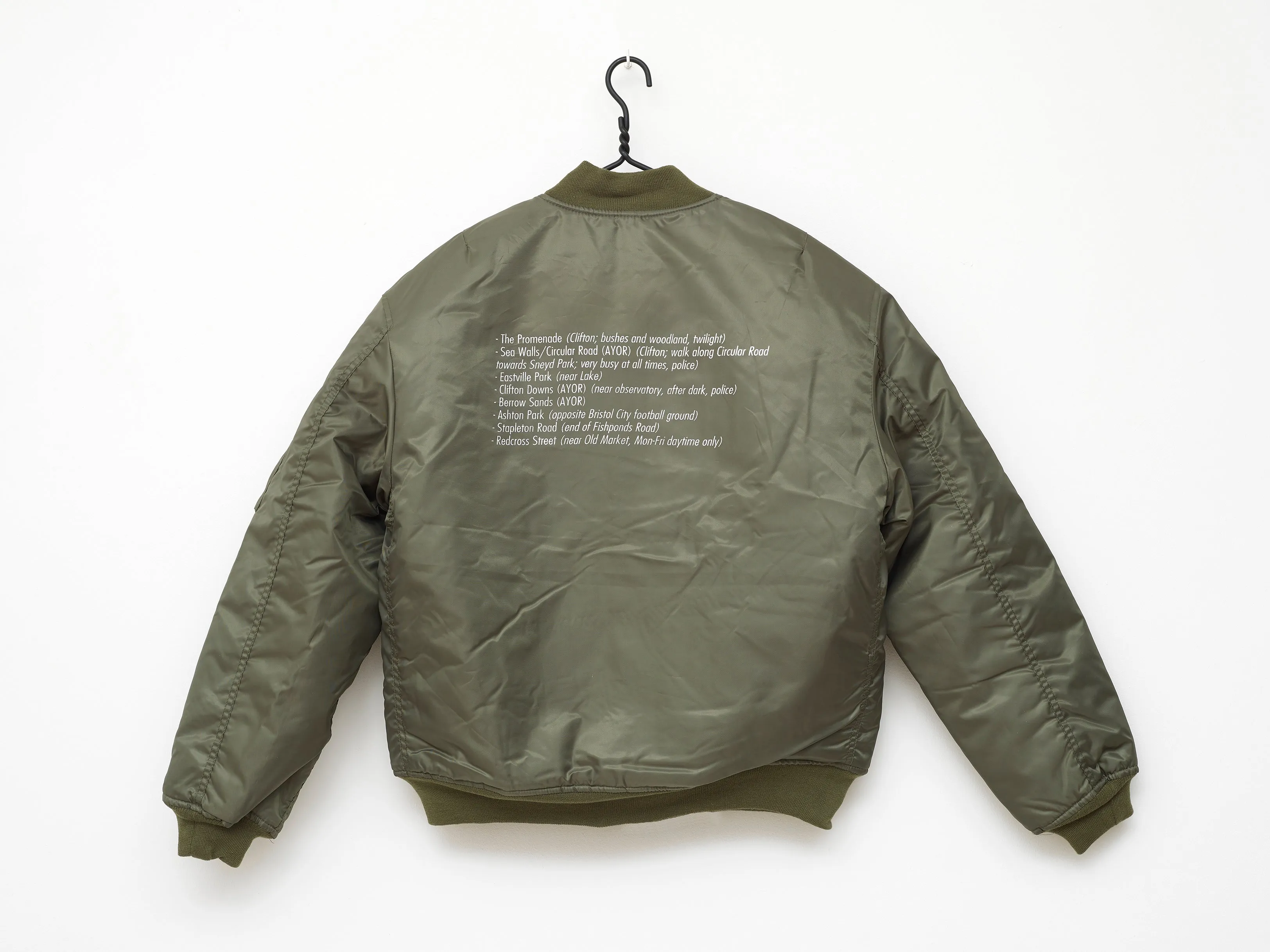 Tom Burr | Green Bomber Jacket (2019)