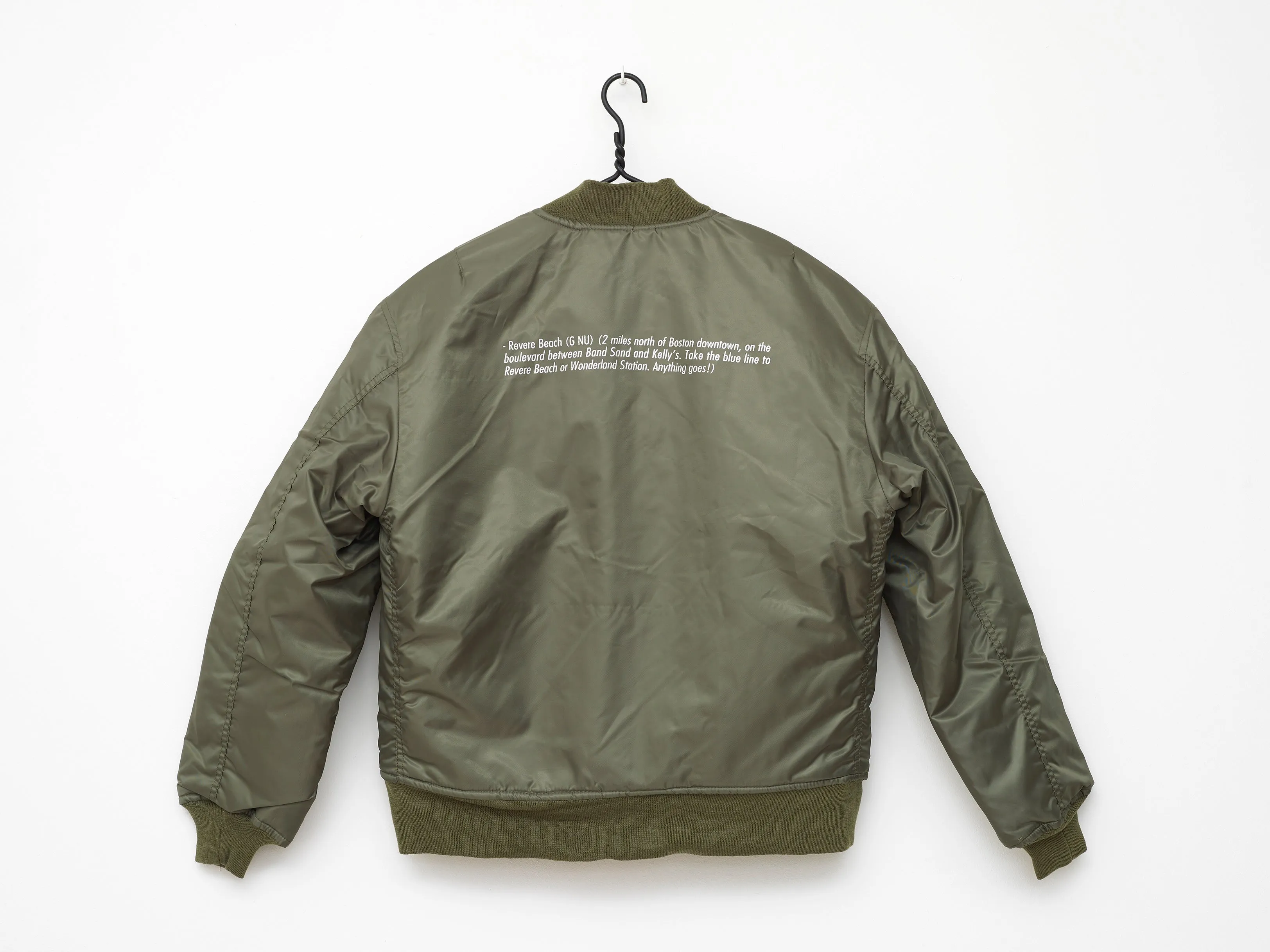 Tom Burr | Green Bomber Jacket (2019)