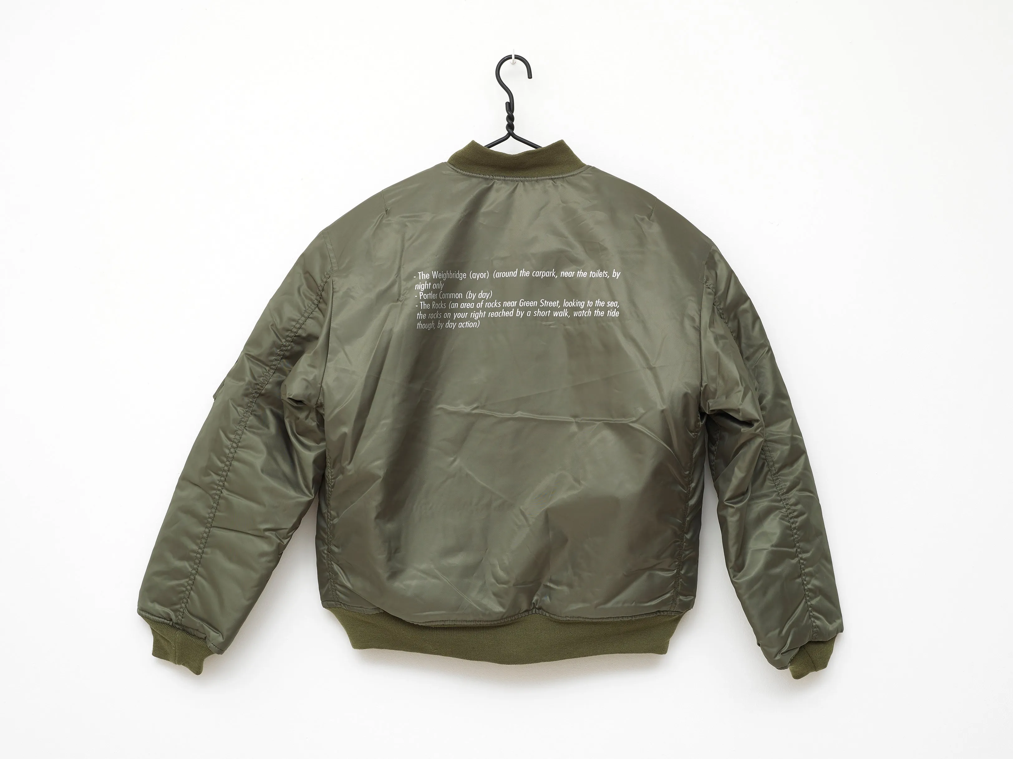 Tom Burr | Green Bomber Jacket (2019)