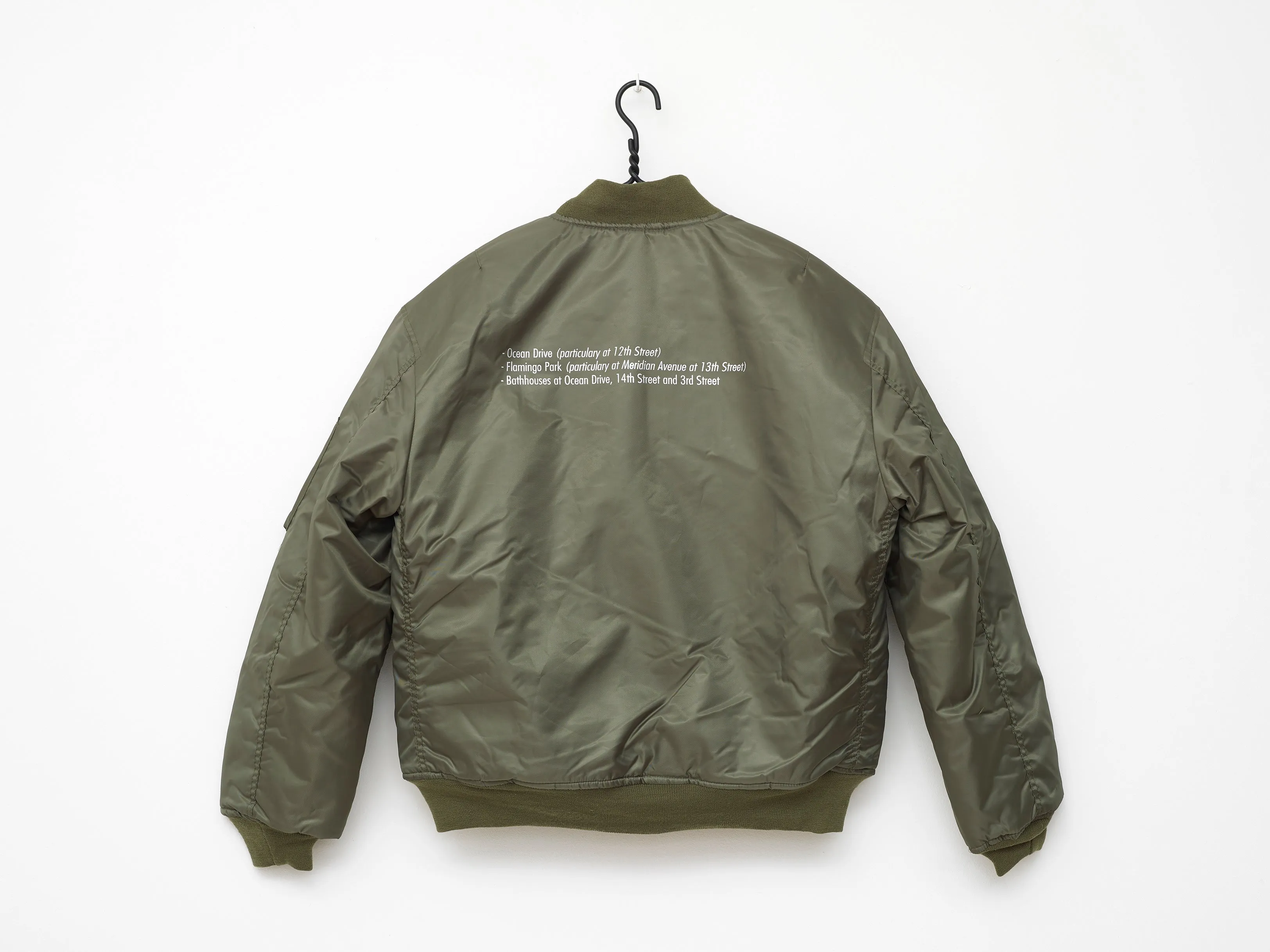 Tom Burr | Green Bomber Jacket (2019)