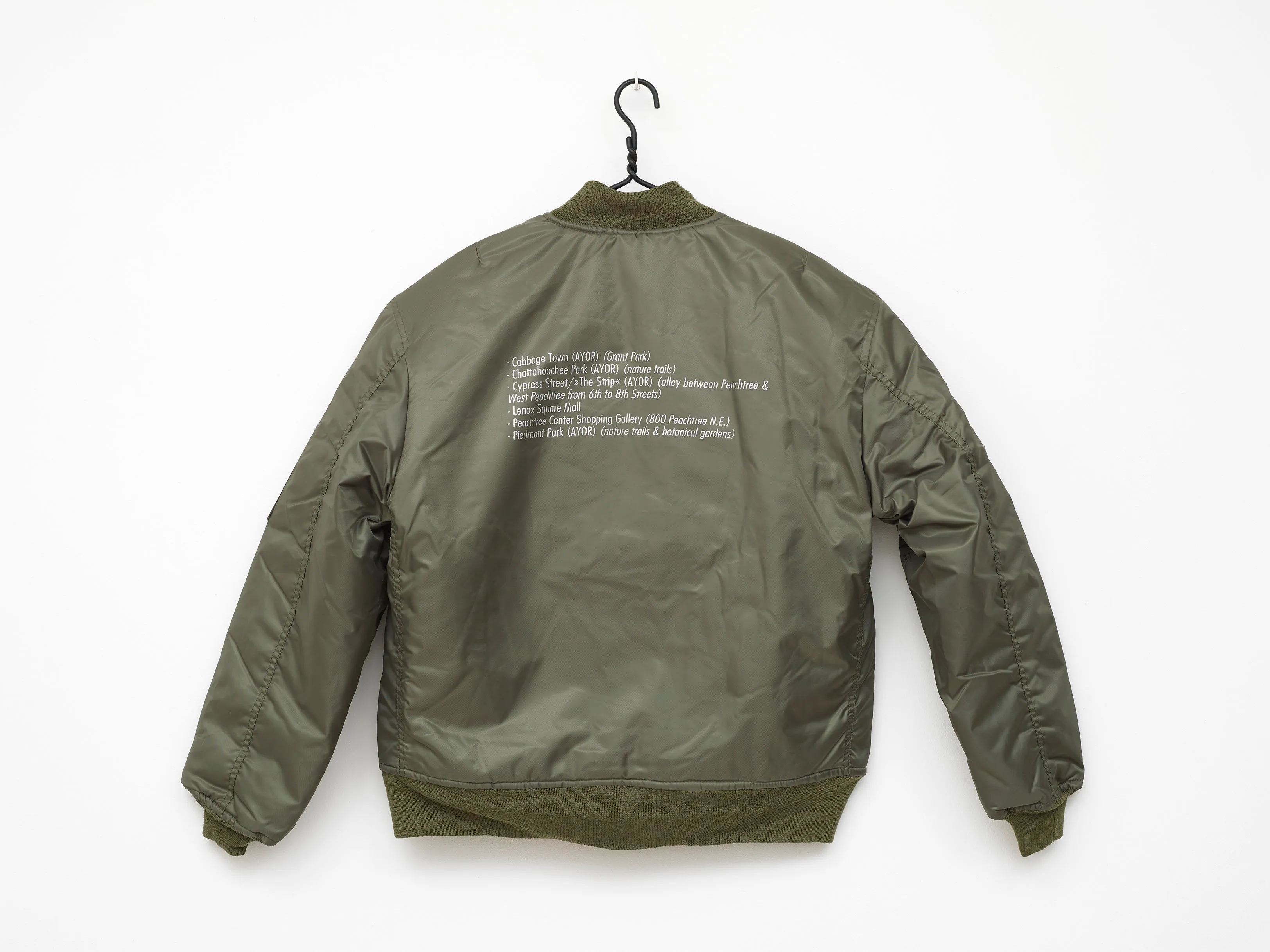 Tom Burr | Green Bomber Jacket (2019)