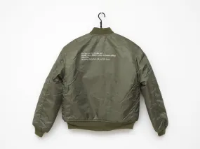 Tom Burr | Green Bomber Jacket (2019)