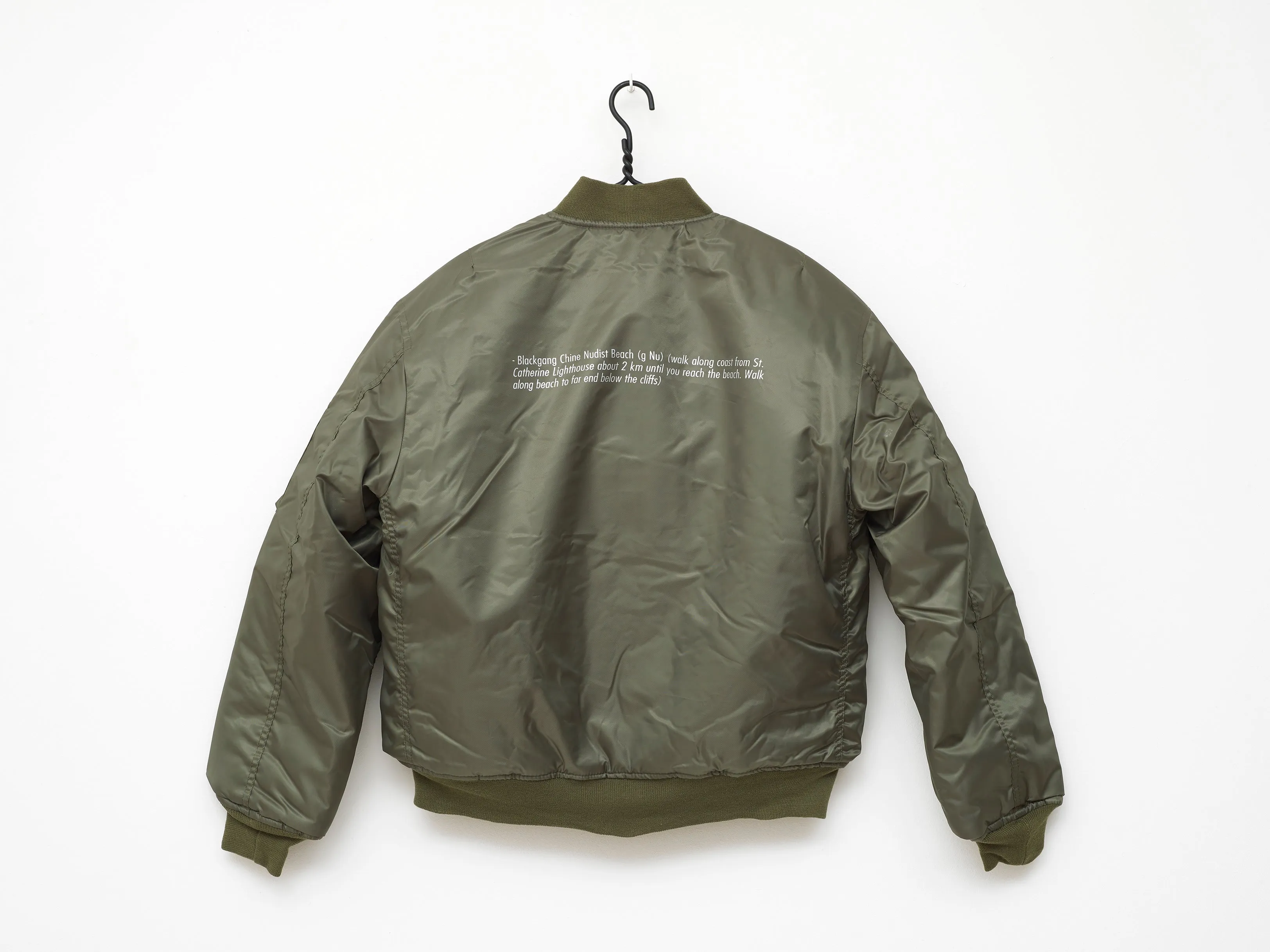 Tom Burr | Green Bomber Jacket (2019)