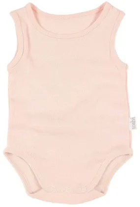 Toshi Dreamtime Organic Onesie Singlet Blush