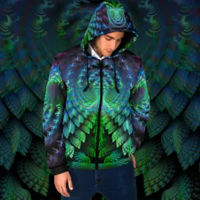 Tropical Wave | Mens Padded Hooded Jacket | POLARIS