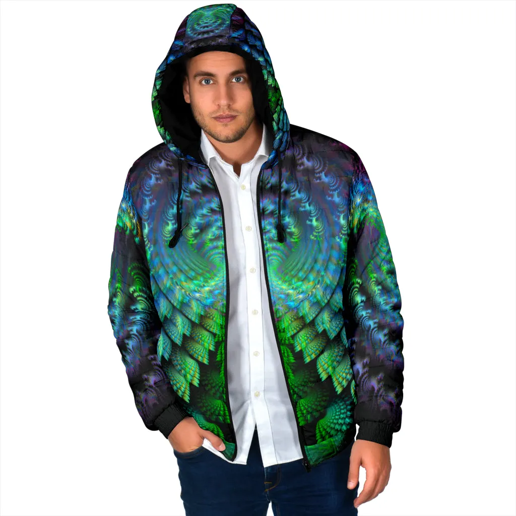 Tropical Wave | Mens Padded Hooded Jacket | POLARIS