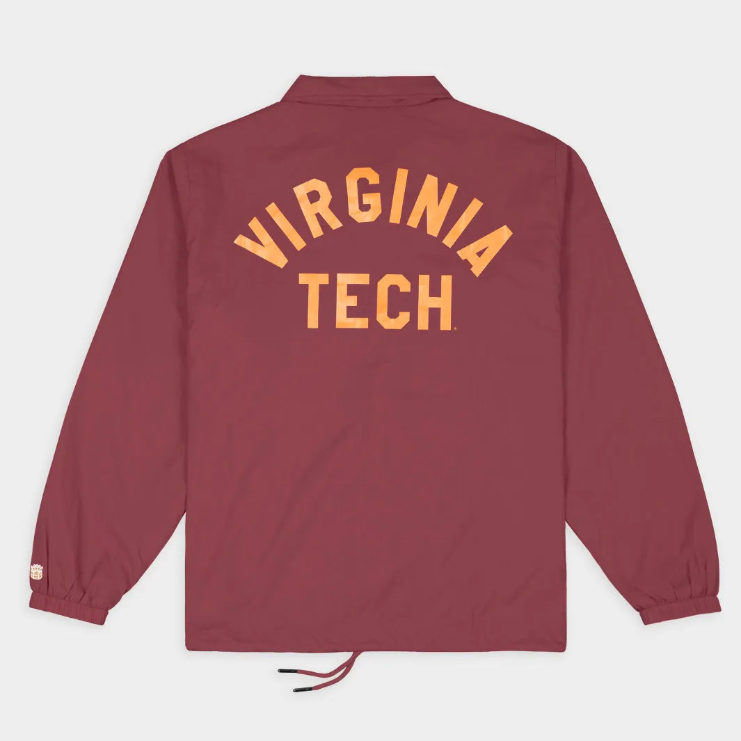 Virginia Tech Hokies Vintage "VT" Coaches Jacket