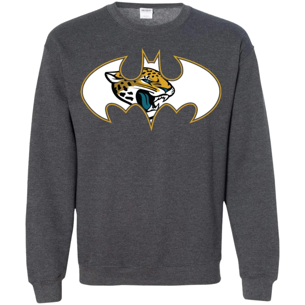 We Are The Jacksonville Jaguars Batman Nfl Mashup Crewneck Pullover Sweatshirt