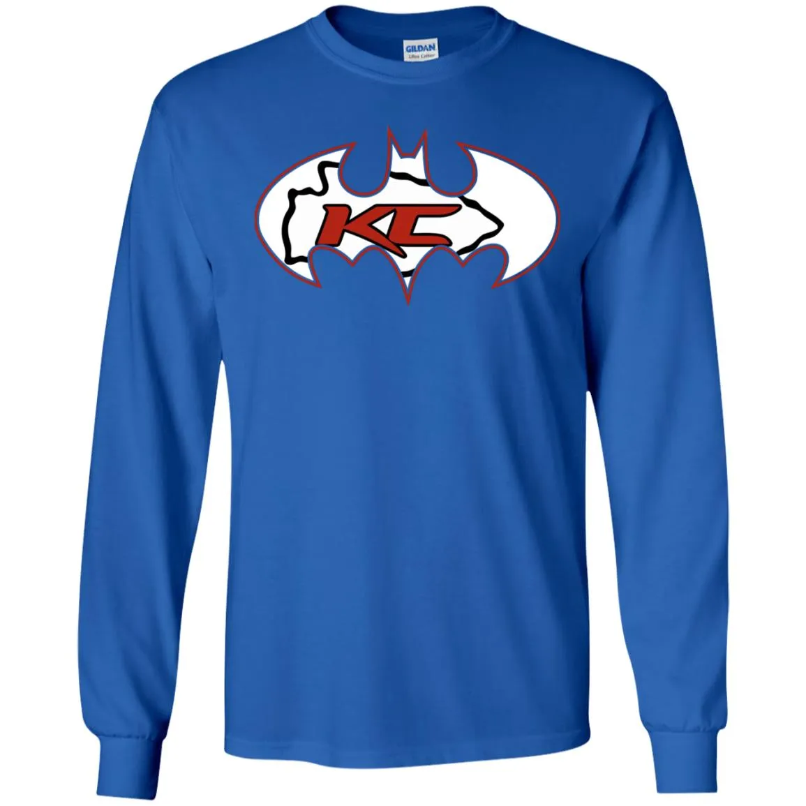 We Are The Kansas City Chiefs Batman Nfl Mashup Men Long Sleeve Shirt