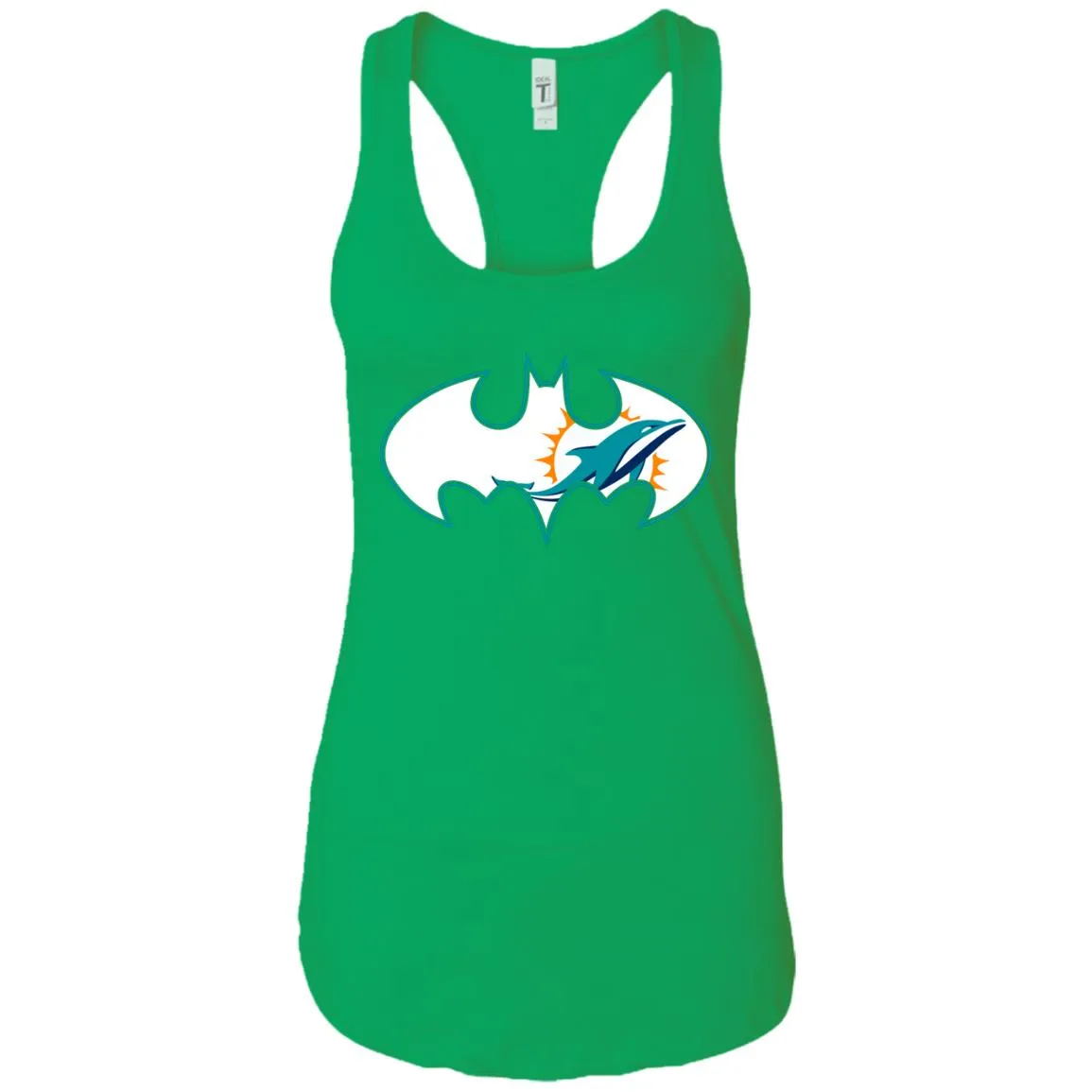 We Are The Miami Dolphins Batman Nfl Mashup Women Tank Top