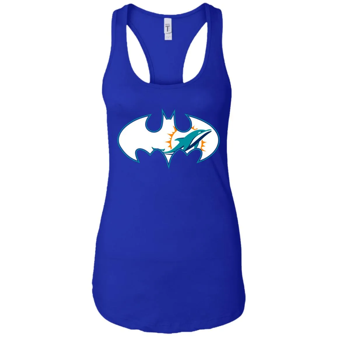 We Are The Miami Dolphins Batman Nfl Mashup Women Tank Top