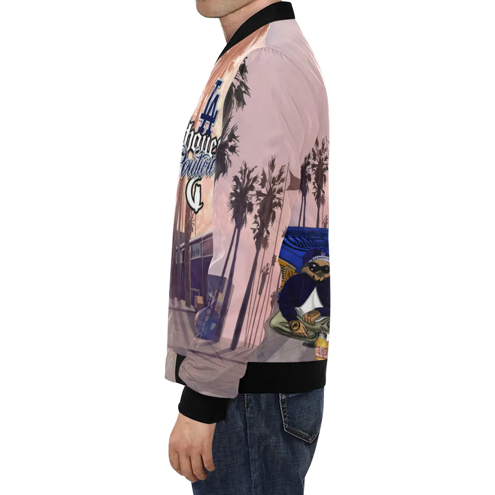 westcoast All Over Print Bomber Jacket for Men