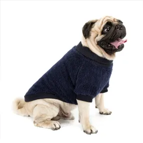 Winter New High Quality Pet Clothes Coral Fleece Solid Color Turtleneck Dog Clothes Pet Supplies