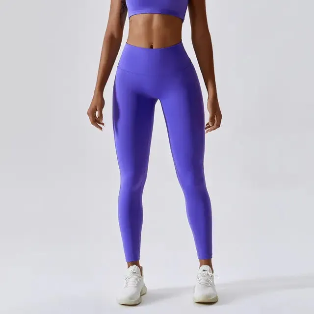 Women Gym Yoga Push Up Tights