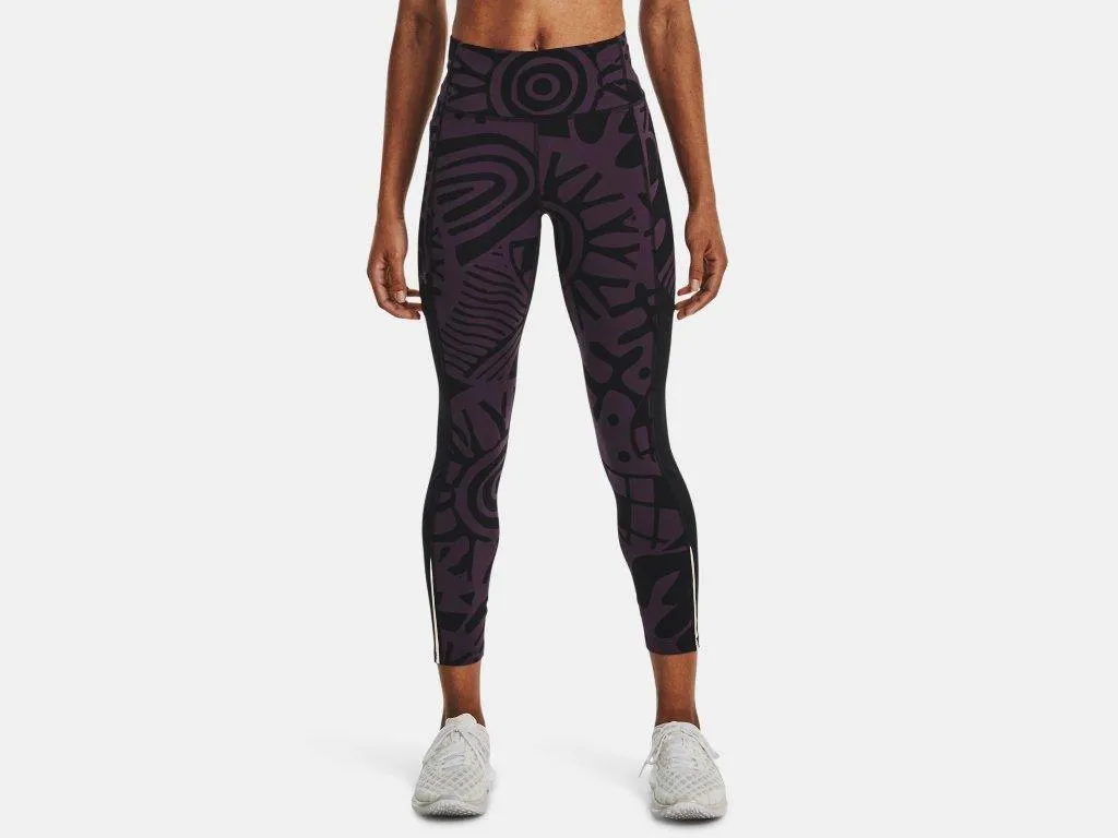 Women's UA Fly Fast 3.0 Printed Ankle Tights