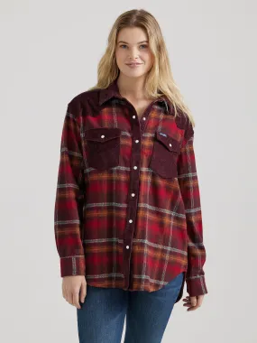 Wrangler Corduroy Flannel