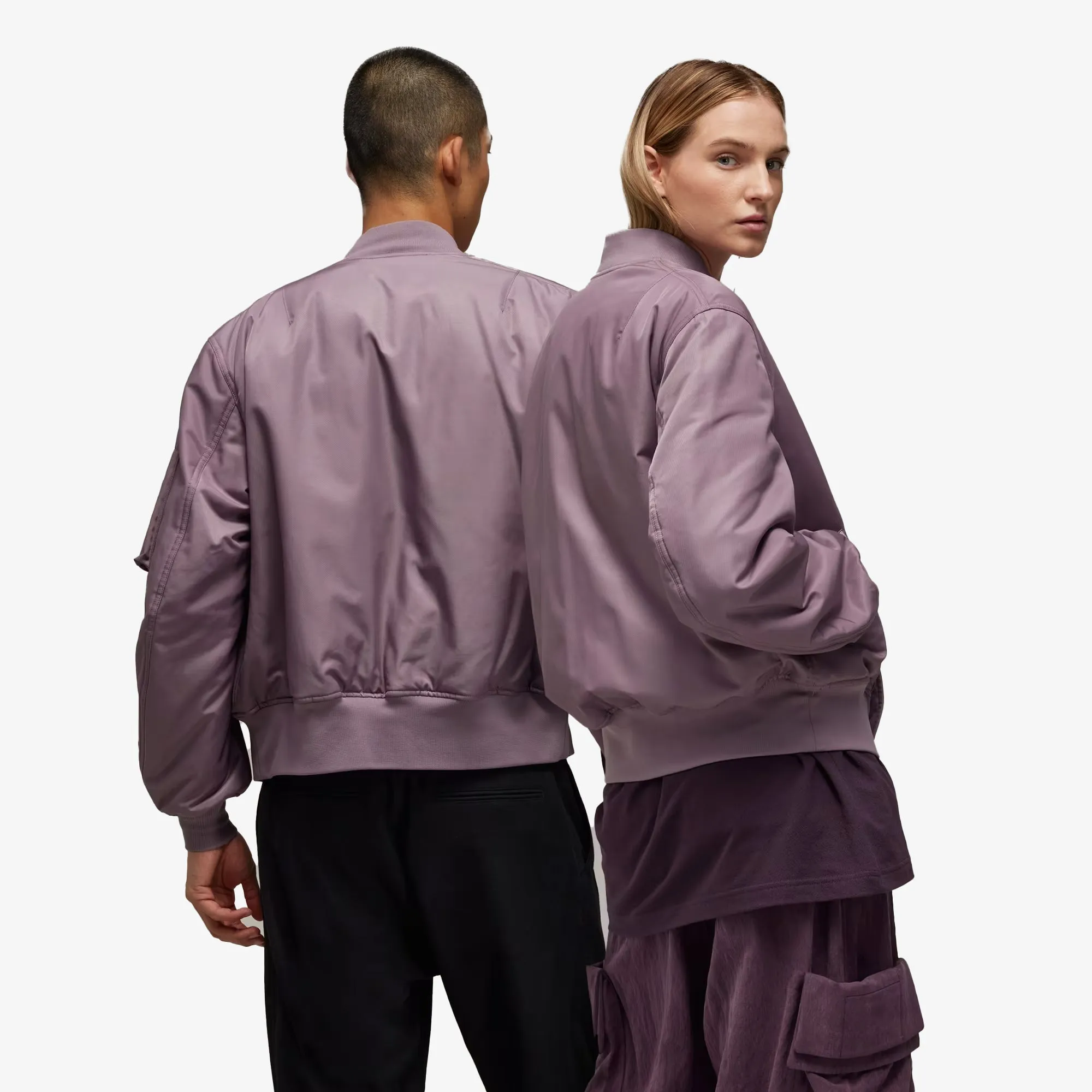 Y-3 | BOMBER JACKET { PURPLE