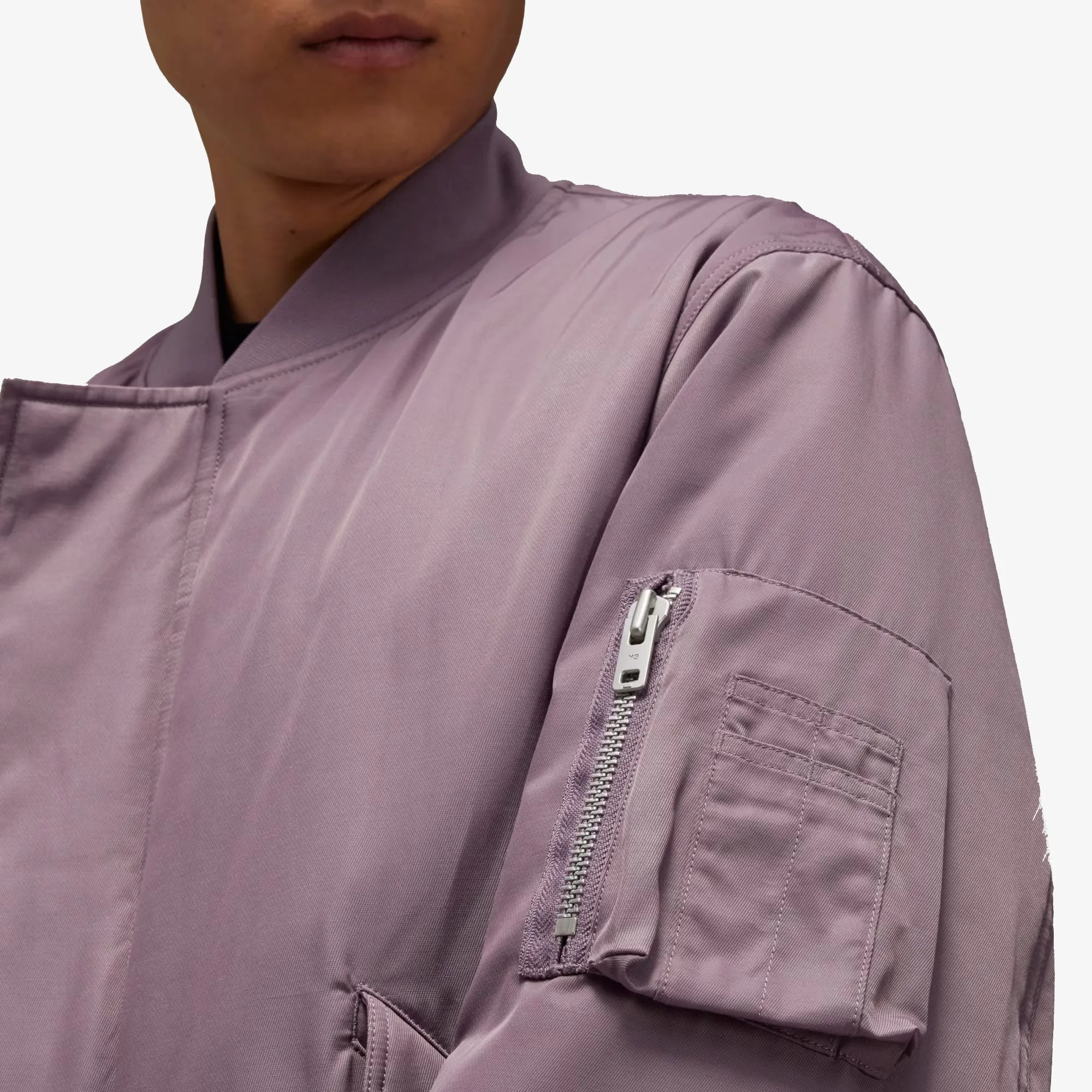 Y-3 | BOMBER JACKET { PURPLE