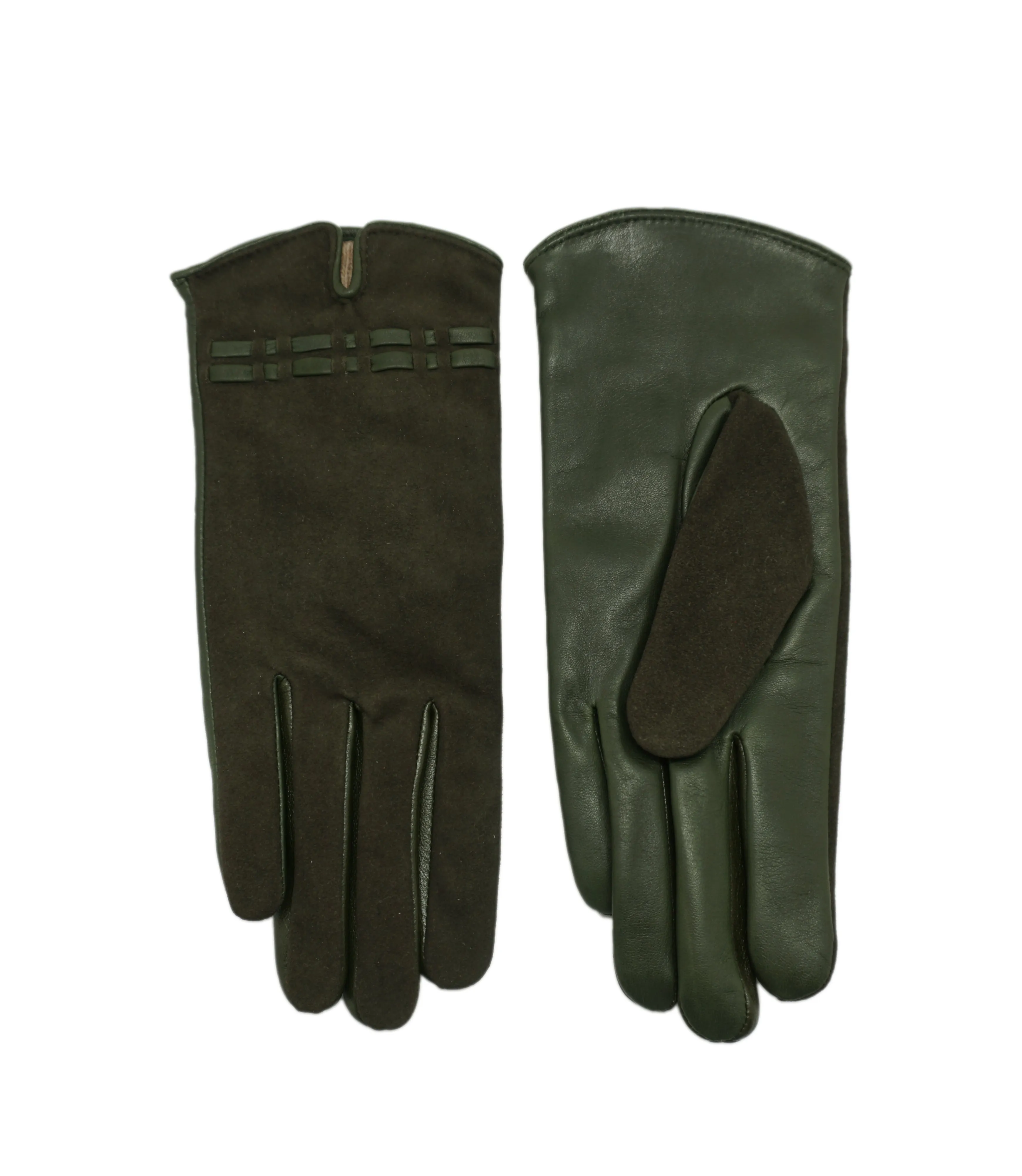 YISEVEN Womens Sheepskin Suede  Leather Gloves