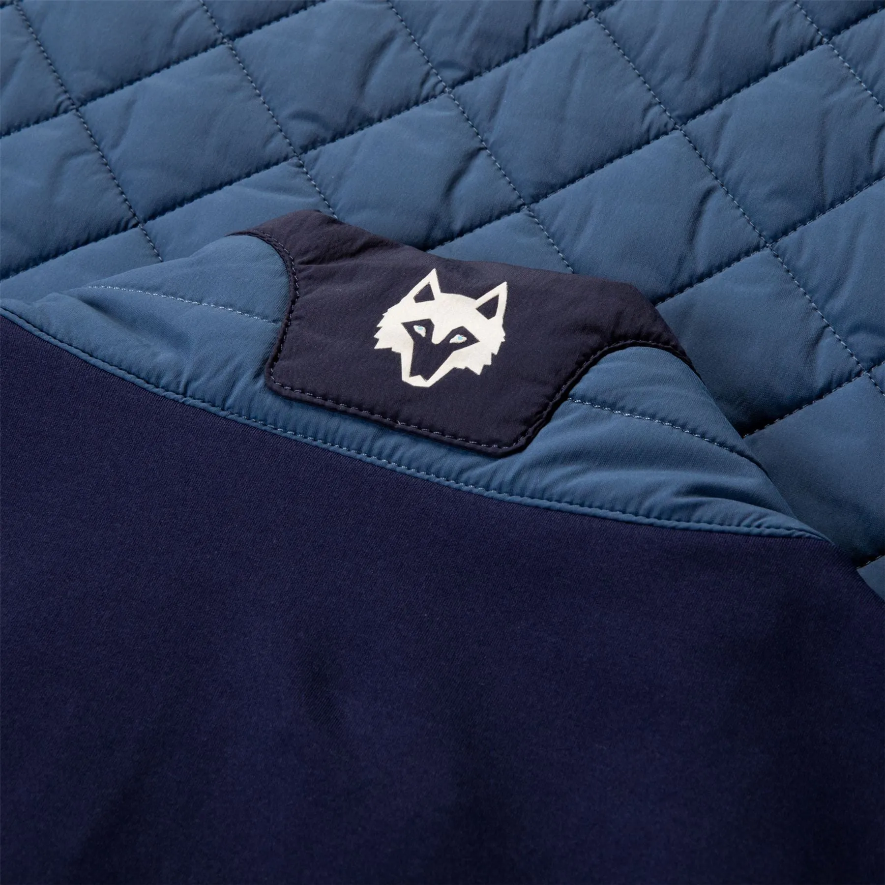 Yukon Half Zip Vest Maltese/Fjord - AW24