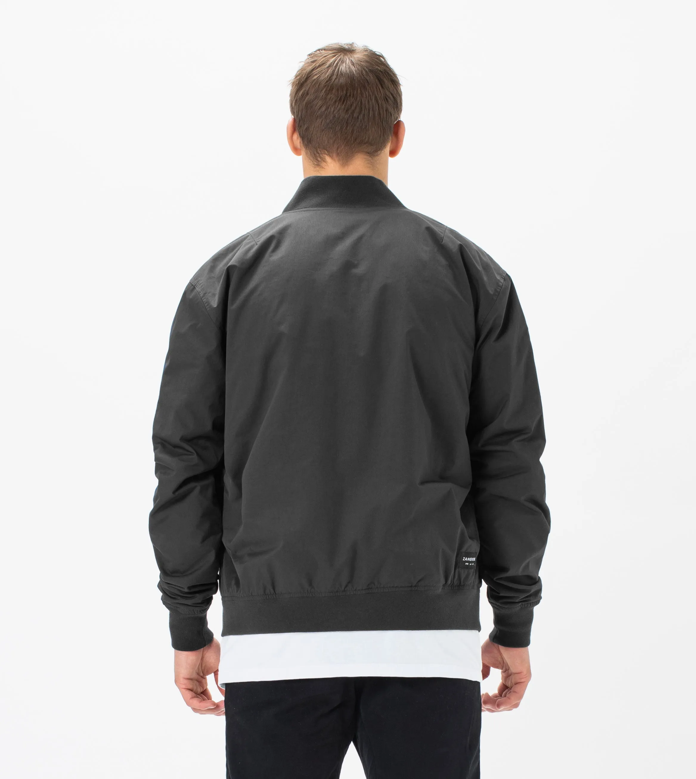 Zane Bomber Jacket Black